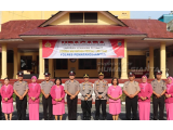 AKBP Sah Udur T.M. Sitinjak Pimpin Upacara Kenaikan Pangkat 34 Personel Polres Pematangsiantar.