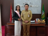 Angelica Nawa Simatupang, terpilih sebagai Puteri Remaja Indonesia "Best Video Presentasi” 2025