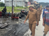Antisipasi Banjir, Bupati Tapanuli Utara Tinjau Langsung Pembersihan Gorong-Gorong di Jalan D.I Panjaitan