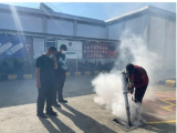 Antisipasi Penyebaran Penyakit, Lapas Pemuda Langkat Rutin Laksanakan Fogging