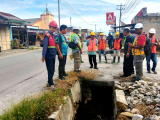 Atasi Banjir di Doloksanggul, Pemkab Humbahas dan BBPJN Sumut Tinjau Lokasi Pembangunan Cross Drain