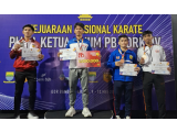Atlet ASKI Sumut Guncen Purba Raih Emas di Kejurnas FORKI 2026 Bandung