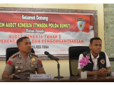 Audit Kinerja Tahap I Digelar, Kapolres Toba Tegaskan Komitmen Tata Kelola Profesional dan Transparan
