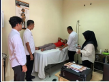 Awali Tahun 2025, Door To Door  Jajaran Petugas Lapas Pemuda Langkat Beserta Tim Medis Rutin Laksanakan Kontrol Kesehatan Seluruh WBP