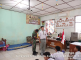 Babinsa Koramil Perdagangan Lakukan Pendataan Calon Kadet TNI di SMA Negeri 1 Bandar
