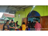 Babinsa Koramil Saribudolok Amankan Ibadah Minggu di GBI Saribu Dolok, Wujud Toleransi dan Kepedulian TNI