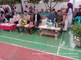 Babinsa Koramil Tanah Jawa Hadiri Peringatan Maulid Nabi Muhammad SAW di SMK/SMA Teladan Balimbingan