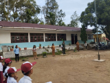 Babinsa Pimpin Upacara di SDN Parongil, Tanamkan Nilai Disiplin dan Cinta Tanah Air Sejak Dini