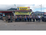 Babinsa–Polri Siaga di Pos PAM Saribudolok, Nataru 2025 di Simalungun Aman dan Lancar