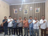 Bahas Pemilu, Komisioner KPU Temui Kapolres Tapteng