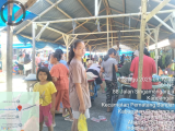 Bhabinkamtibmas Perdagangan Sambangi Pasar Pematang Bandar, Ajak Warga Wujudkan Kamtibmas Aktif