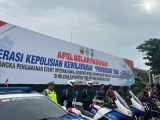 Brimob Polda Sumatera Utara Apel Gelar Pasukan Operasi Kepolisian Kewilayahan “Power Boat – 2025”