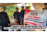 Brimob Polda Sumut Gelar Jumat Berkah di Medan: Wujud Nyata Kepedulian untuk Sesama