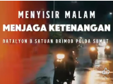 Brimob Polda Sumut Intensifkan Patroli Malam di Tiga Kota, Antisipasi Gangguan Kamtibmas