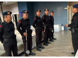 Brimob Polda Sumut Sterilisasi Bandara Kualanamu Jelang Kunjungan DPR RI Komisi III