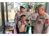 Brimob Sumut Ringkus Pria Diduga Pemilik Narkoba Usai Kecelakaan Tunggal di Tanjung Morawa