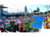 Bupati Dairi Lepas Pawai MTQ ke-51 Tahun 2026, Meriahkan Semangat Kebersamaan Kafilah