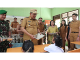 Bupati Dairi Tinjau Langsung Dapur MBG, Tegaskan Komitmen Wujudkan Generasi Sehat dan Cerdas