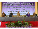 Bupati Humbahas Buka Kegiatan Bimtek  Peningkatan Kapasitas LKD