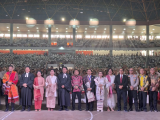 Bupati JTP Hutabarat  Hadiri Perayaan Paskah Raya HKBP  Wilayah Medan dan Sekitarnya