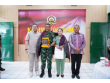 Bupati Pakpak Bharat Lepas Kunjungan Silaturahmi Danrem 023/KS di Makodim 0206/Dairi