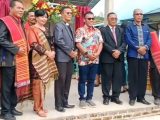Bupati Tapanuli Tengah Hadiri Pesta Pembangunan Gedung Sekolah Minggu HKBP Sibuluan