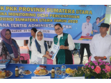 Bupati Tapanuli Utara Dampingi TP PKK Provinsi Sumut Pantau Kinerja PKK di Beberapa Desa