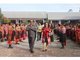 Bupati Tapanuli Utara Kunjungi Sekolah Alma Mater di Sipoholon
