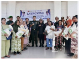 Bupati Tapteng Luncurkan Penyaluran Bantuan Pangan Beras di Pinangsori