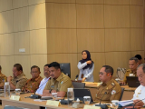 ﻿Bupati Taput Dampingi Gubernur Sumut Perjuangkan Pembangunan RSUD Baru di Silangit