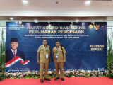 Bupati Taput Hadiri Rakornis Perumahan Perdesaan, Tegaskan Komitmen Dukung Program Tiga Juta Rumah
