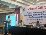 ﻿Bupati Taput Jadi Narasumber Utama di Bimtek Peningkatan Kapasitas Kepala Desa TA 2025
