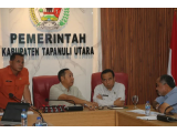 Bupati Taput JTP Hutabarat Ikuti Rakor Menteri, Tegaskan Komitmen Percepatan Rehabilitasi Pascabencana