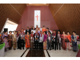 Bupati Taput, JTP Hutabarat  Meresmikan Gereja Oikumene di Lobusiregar.