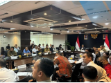 Bupati Taput Mengikuti Rakor Percepatan Pertumbuhan Ekonomi Indonesia.