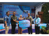 ﻿Bupati Taput Resmikan Aplikasi TAPATUPA, Serahkan CSR Bank Sumut dan Dorong Literasi Keuangan Pelajar