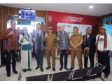 Bupati Taput Sambut Delegasi Belanda di Bandara Silangit