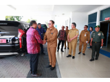 Bupati Taput Sambut Kunker BPK RI Perwakilan Sumut untuk Monitoring Audit LKPD 2024