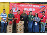 Bupati Taput Terima Bantuan Kemanusiaan dari Yayasan Damaris Pancasila Indonesia untuk Korban Bencana
