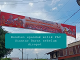 Copot Spanduk PP,  Camat Siantar Barat Bertindak Sentimen
