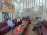 Dandim 0206/Dairi Terima Kunjungan Tokoh Masyarakat, Pererat Sinergi TNI dan Warga Sidikalang