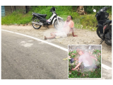 Dendam Campur Cemburu, MS Habisi Nyawa Tetangganya