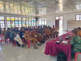 Dinas PMD Taput Adakan Rapat Evaluasi Pengendalian Penggunanan Dana Ketahanan Pangan di Kec. Siborongborong