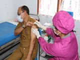 Dinkes Siantar Gelar Simulasi Penyuntikan Vaksin Covid-19