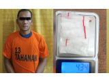 Ditangkap di Gubuk, Pria 35 Tahun Ini Ketahuan Paketkan Sabu Siap Edar