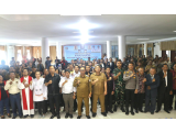 ﻿Doa Bersama di Taput, Bupati Ajak Pertahankan Budaya Dalihan Na Tolu untuk Kedamaian