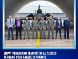 Empat Penerbang TNI AU Sukses Terbang Solo dengan Pesawat Tempur Rafale