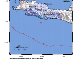 Gempa bumi berkekuatan M 4,9 terjadi di Pangandaran