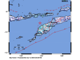 Gempa Bumi berkekuatan Magnitudo (M) 5,2 terjadi di Laut Lembata