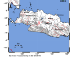 Gempa Bumi dengan kekuatan Magnitudo 2,3 mengguncang  Kab. Cianjur